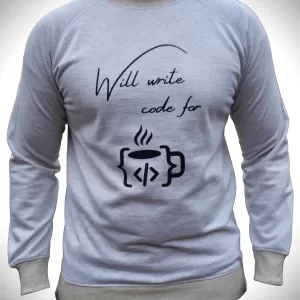 CodePulse Sweatshirt – Grey