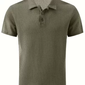Simple Olive Green Polo Shirt