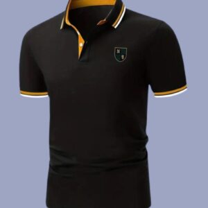 Black Polo T-Shirt