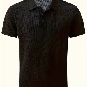 Simple Black Polo Shirt