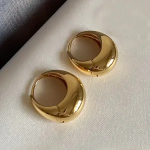 Vintage Elegant Geometric Hoop Earrings